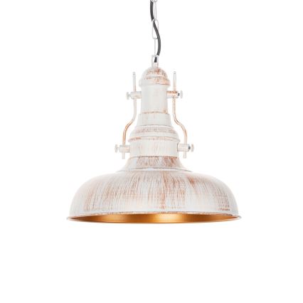 Brilagi - Lustra ar ķēdi PYRONIC 1xE27/40W/230V Ø 32 cm krēmkrāsa/patina