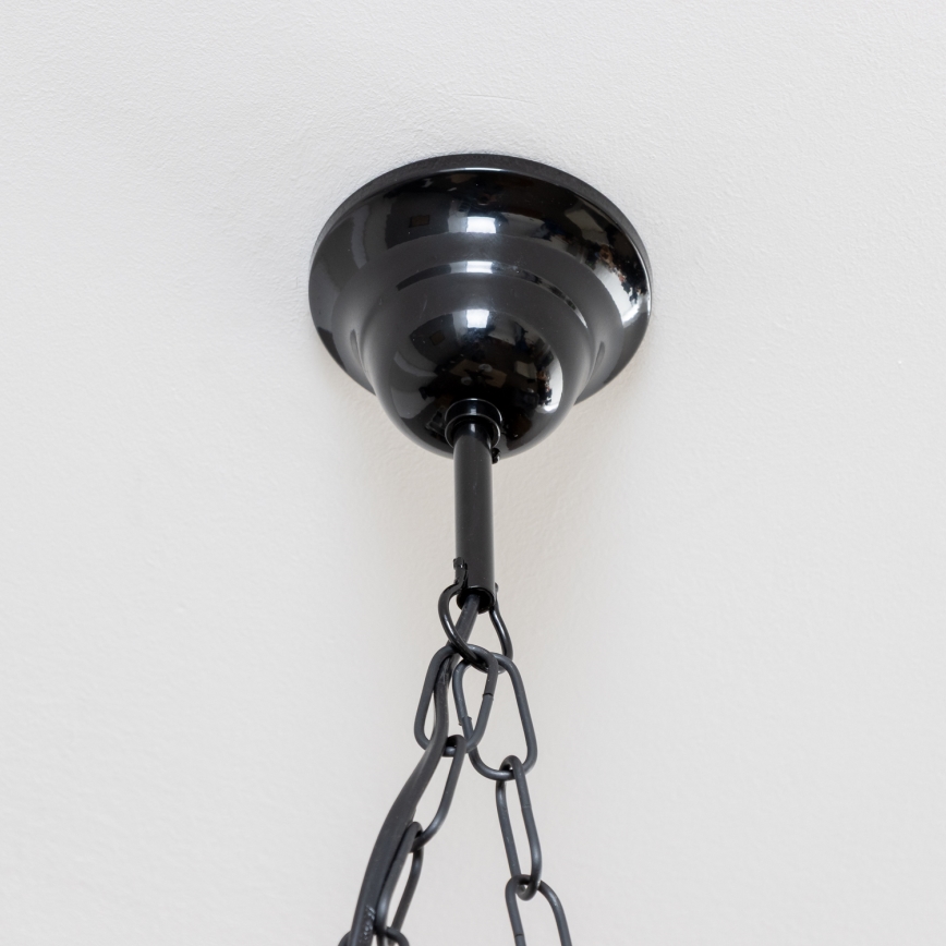 Brilagi - Lustra ar ķēdi QUEEN 2xE14/40W/230V dižskābardis/rieksts