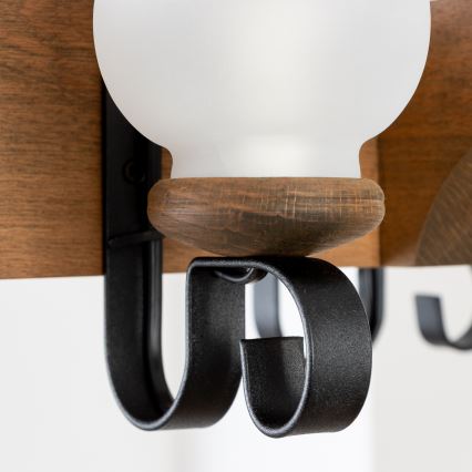 Brilagi - Lustra ar ķēdi QUEEN 4xE14/40W/230V dižskābardis