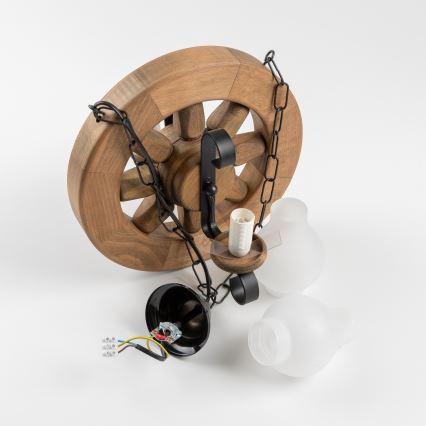 Brilagi - Lustra ar ķēdi ROATA 2xE14/40W/230V dižskābardis