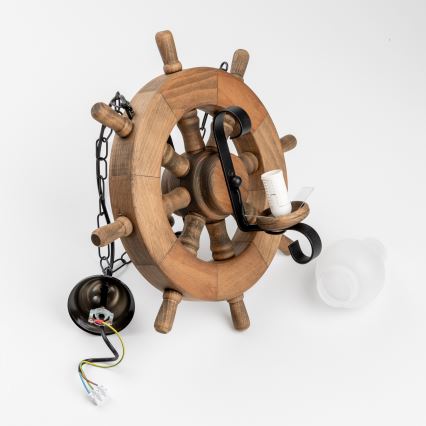 Brilagi - Lustra ar ķēdi TIMONA 2xE14/40W/230V dižskābardis