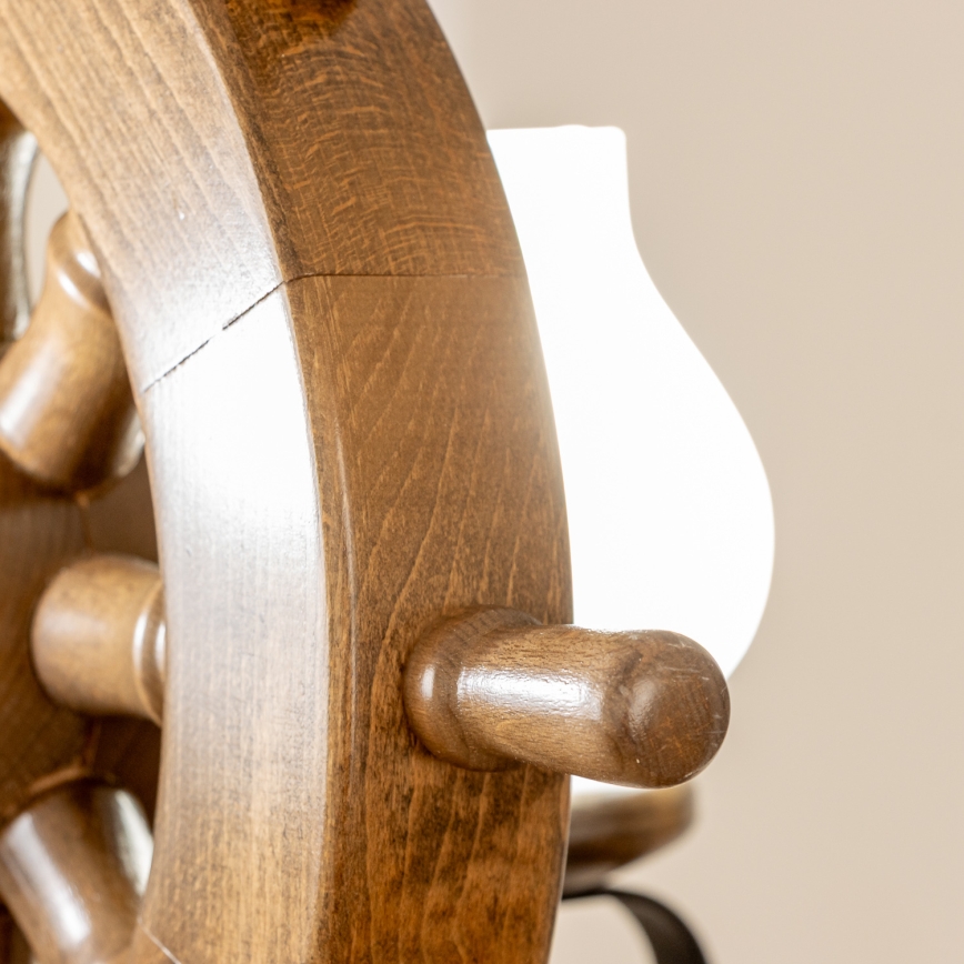 Brilagi - Lustra ar ķēdi TIMONA 2xE14/40W/230V dižskābardis/rieksts