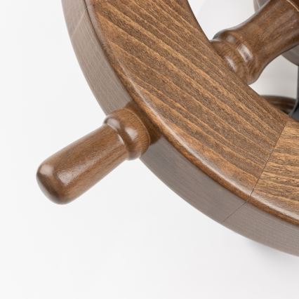 Brilagi - Lustra ar ķēdi TIMONA 2xE14/40W/230V dižskābardis/rieksts