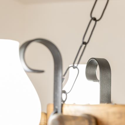 Brilagi - Lustra ar ķēdi TIMONA 4xE14/40W/230V Ø 50 cm buka