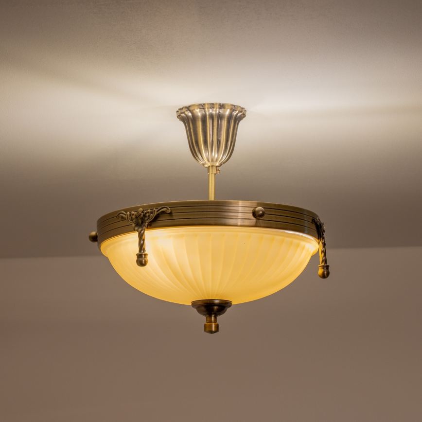 BRILAGI - Lustra ar stieni CLASSIC 3xE14/60W/230V misiņš