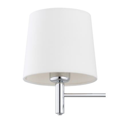 BRILAGI - Lustra ar stieni MONTE 3xE27/60W/230V krēmkrāsa/spīdīgs hroms