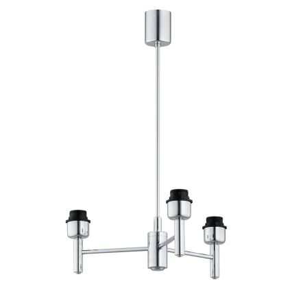 BRILAGI - Lustra ar stieni MONTE 3xE27/60W/230V krēmkrāsa/spīdīgs hroms