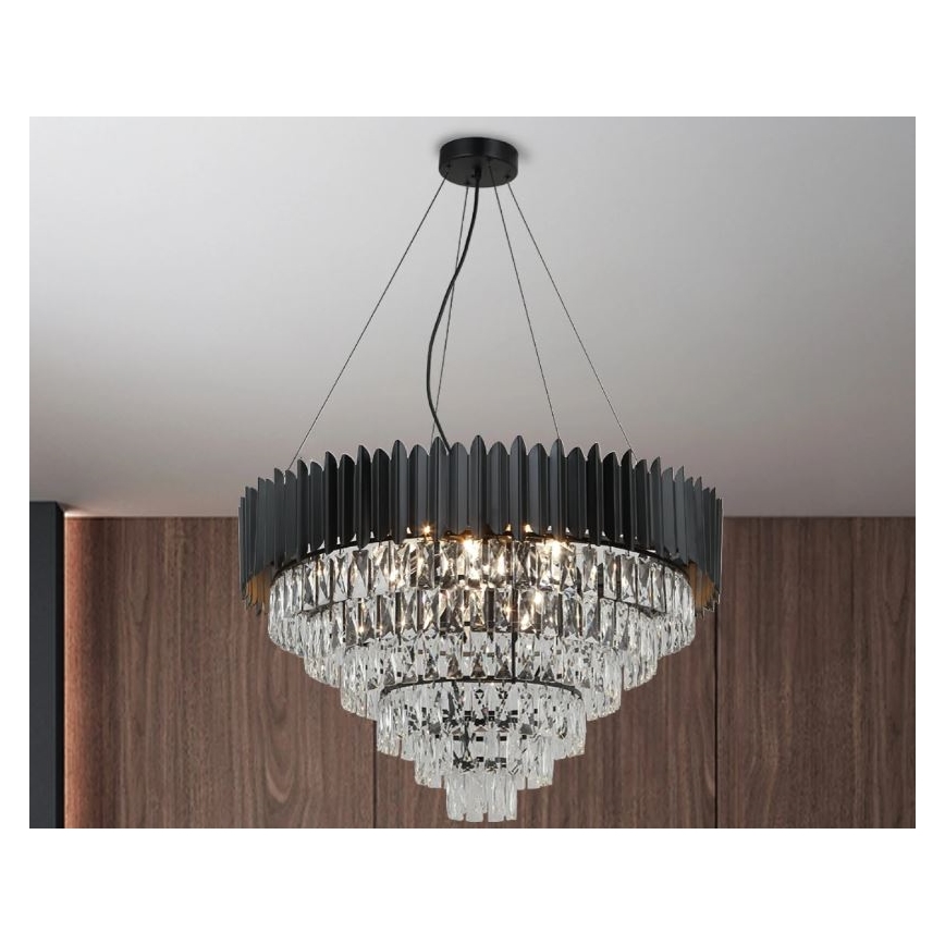 Brilagi - Lustra uz kabeļa CARLOS 11xE14/40W/230V Ø 80 cm