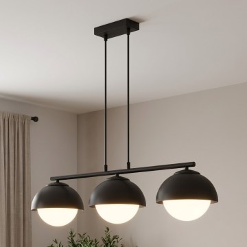 BRILAGI - Lustra uz kabeļa COSMO 3xE27/60W/230V melna