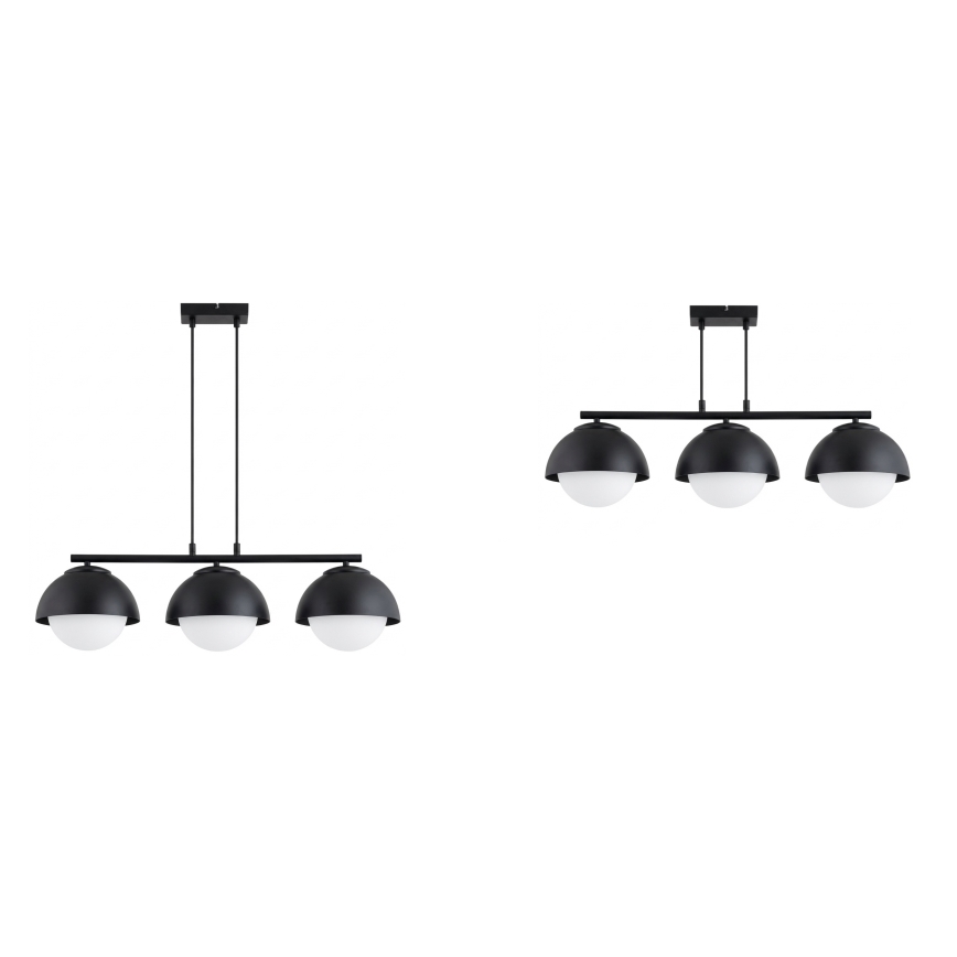 BRILAGI - Lustra uz kabeļa COSMO 3xE27/60W/230V melna