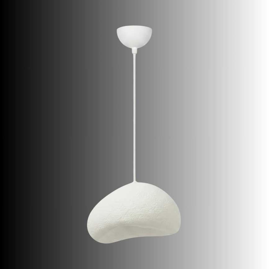 Brilagi - Lustra uz kabeļa WABI SABI 1xE27/40W/230V Ø 32 cm balta