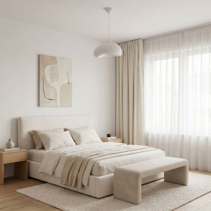 Brilagi - Lustra uz kabeļa WABI SABI 1xE27/40W/230V Ø 32 cm balta