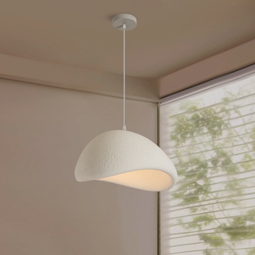 BRILAGI - Lustra uz kabeļa WABI SABI 1xE27/60W/230V Ø 40 cm balta