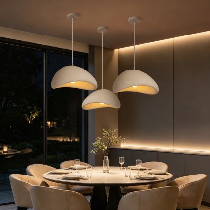 BRILAGI - Lustra uz kabeļa WABI SABI 1xE27/60W/230V Ø 40 cm balta