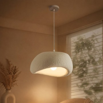 BRILAGI - Lustra uz kabeļa WABI SABI 1xE27/60W/230V Ø 40 cm balta