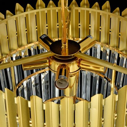 Brilagi - Lustra uz ķēdes CRISTAL 5xE14/40W/230V Ø 45 cm