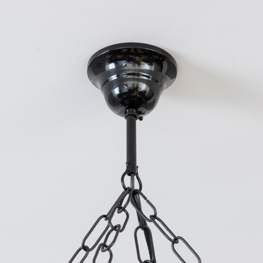 Brilagi - Lustra uz ķēdes TIMONA 8xE14/40W/230V Ø 70 cm buks