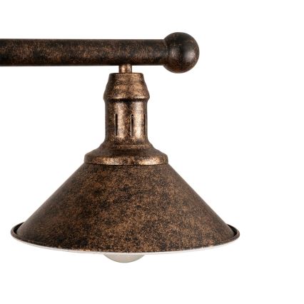 BRILAGI - lustra uz stieņa FORGE 2xE27/60W/230V vara/patina