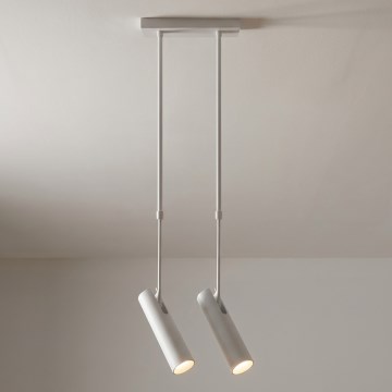 Brilagi - Lustra uz stieņa SELE 2xGU10/30W/230V balta
