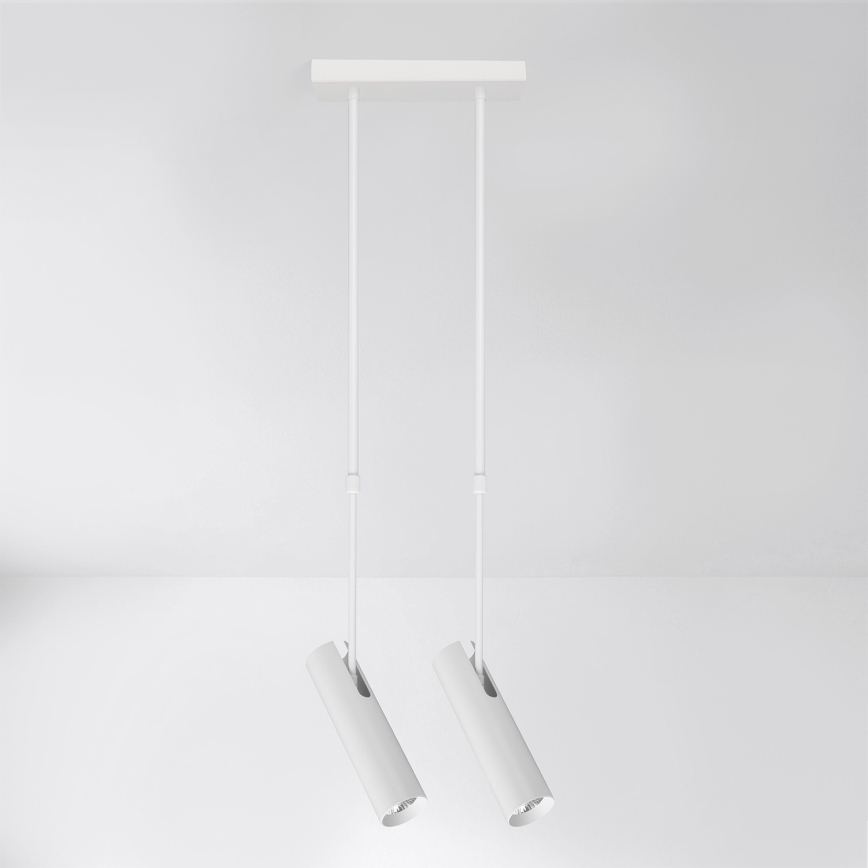 BRILAGI - Lustra uz stieņa SELE 2xGU10/30W/230V balta