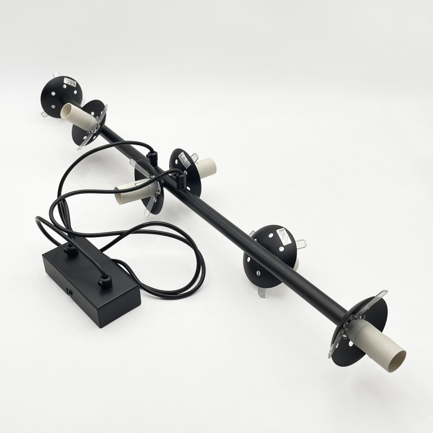 Brilagi - Lustra uz stieples MALONY 6xE14/20W/230V melna