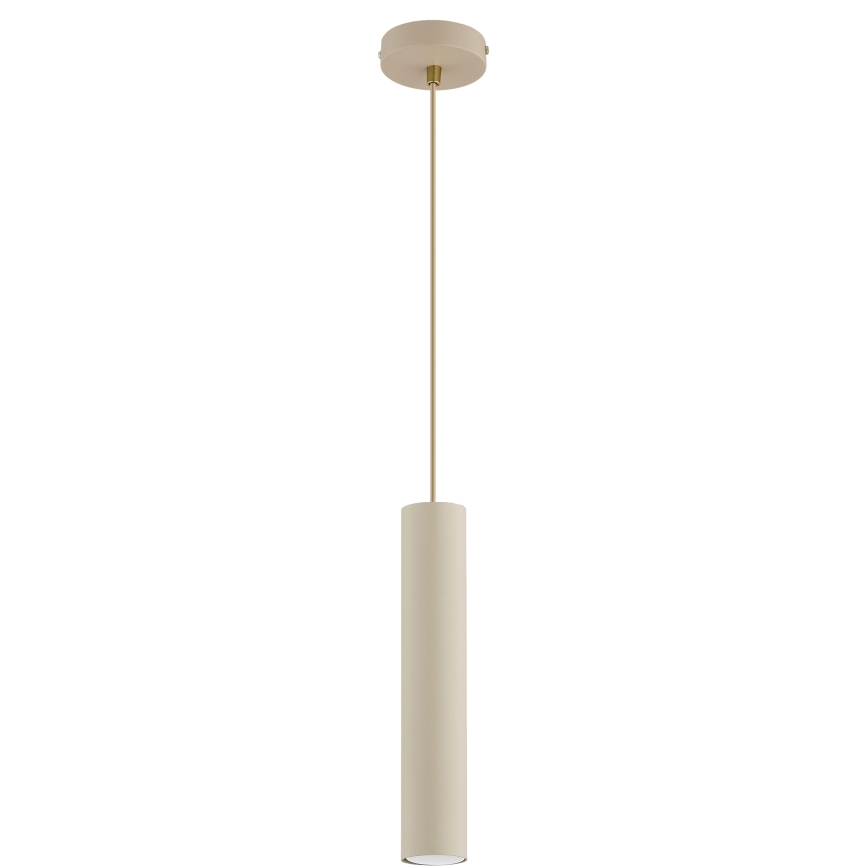 Brilagi - Lustra uz troses 1xGU10/15W/230V bēša/zelta