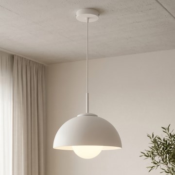 BRILAGI - Lustra uz troses COSMO 1xE27/60W/230V Ø 30 cm balta