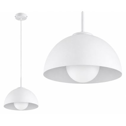 BRILAGI - Lustra uz troses COSMO 1xE27/60W/230V Ø 30 cm balta/zelta