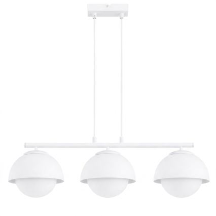 BRILAGI - Lustra uz troses COSMO 3xE27/60W/230V balta/zelta