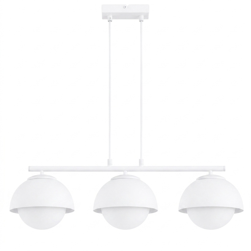 BRILAGI - Lustra uz troses COSMO 3xE27/60W/230V balta/zelta