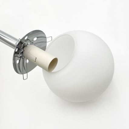 Brilagi - lustra uz troses MALONY 6xE14/20W/230V spīdīgs hroms