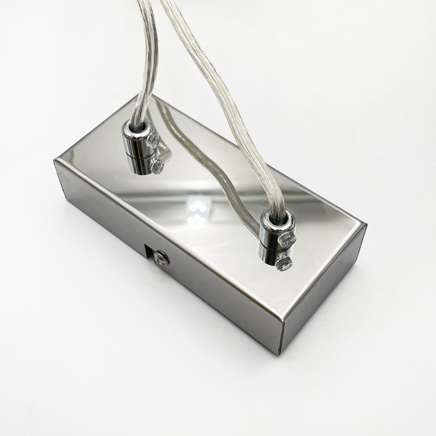 Brilagi - lustra uz troses MALONY 6xE14/20W/230V spīdīgs hroms