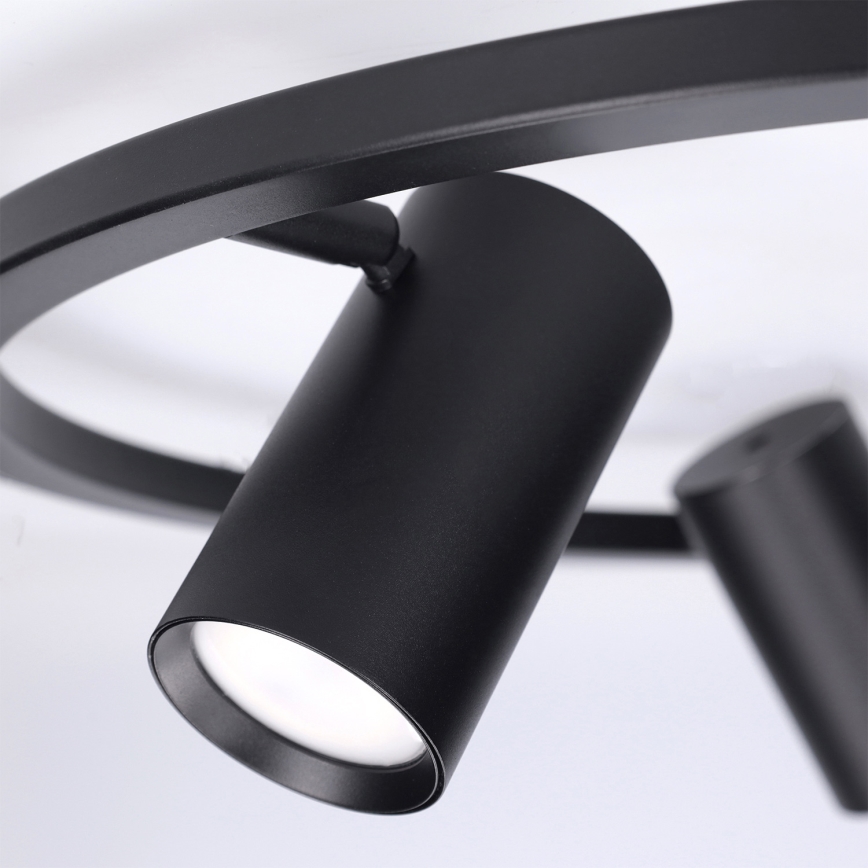 BRILAGI - Lustra uz troses SELE 4xGU10/30W/230V melna