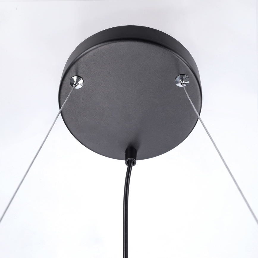BRILAGI - Lustra uz troses SELE 4xGU10/30W/230V melna