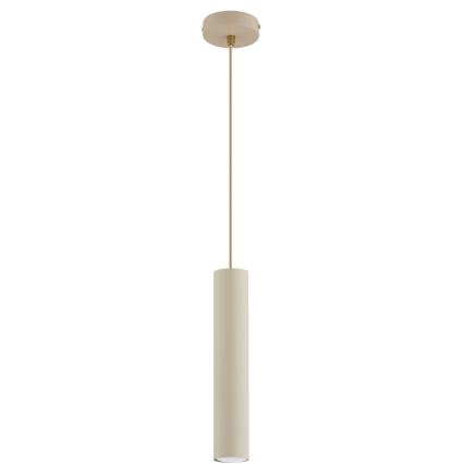 Brilagi - Lustra uz troses TUBE 1xGU10/15W/230V bēša/zelta