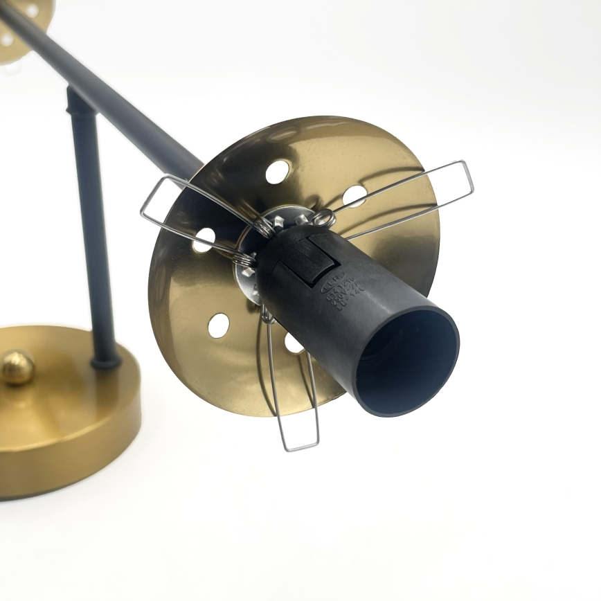 Brilagi - MALIVA piestiprināma griestu lampa, 4xE14/15W/230V, zelta