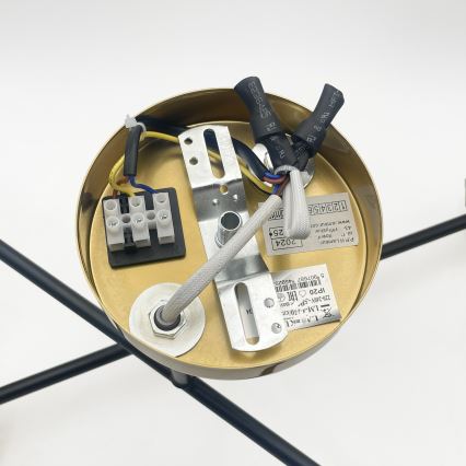 Brilagi - MALIVA piestiprināma griestu lampa, 4xE14/15W/230V, zelta