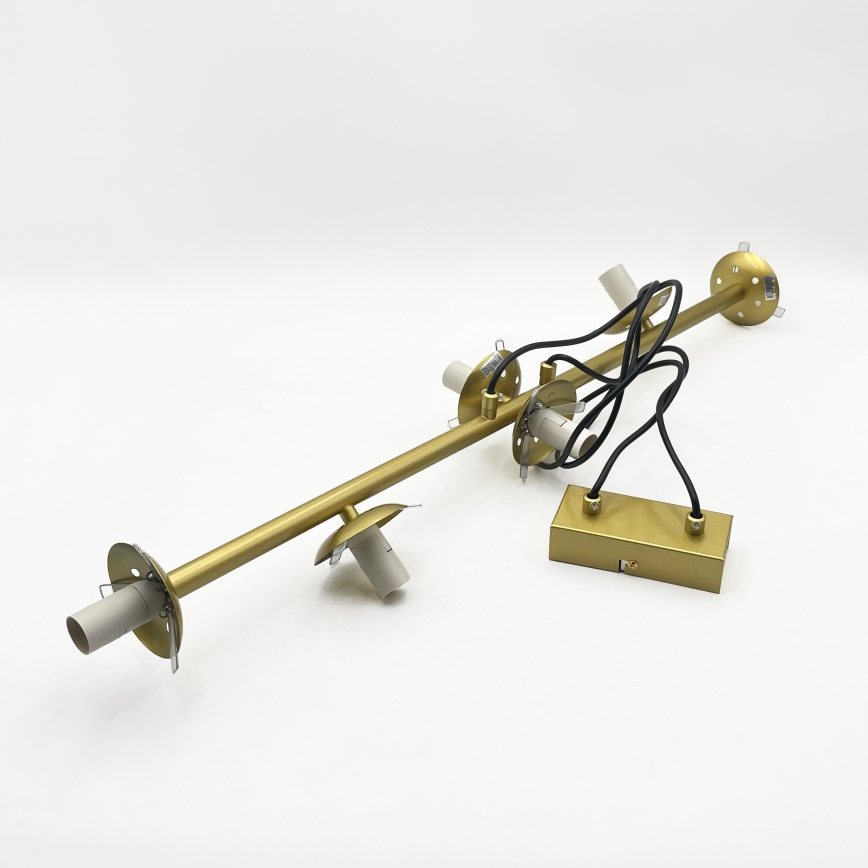 Brilagi - MALONY pakarāma lustra uz stieples 6xE14/20W/230V zelta