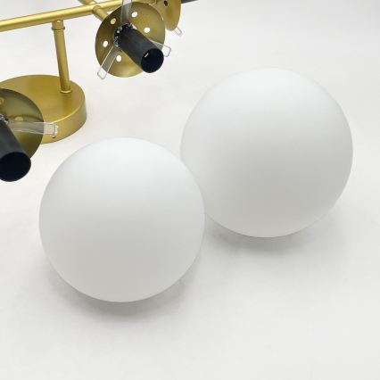 Brilagi - MALONY pakarāma lustra uz stieples 6xE14/20W/230V zelta