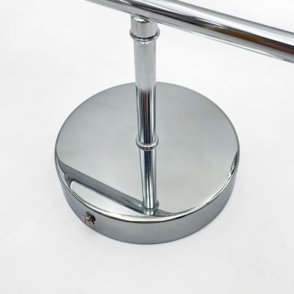 Brilagi - MALONY pieglaustā griestu lampa 4xE14/20W/230V, spīdīgs hroms