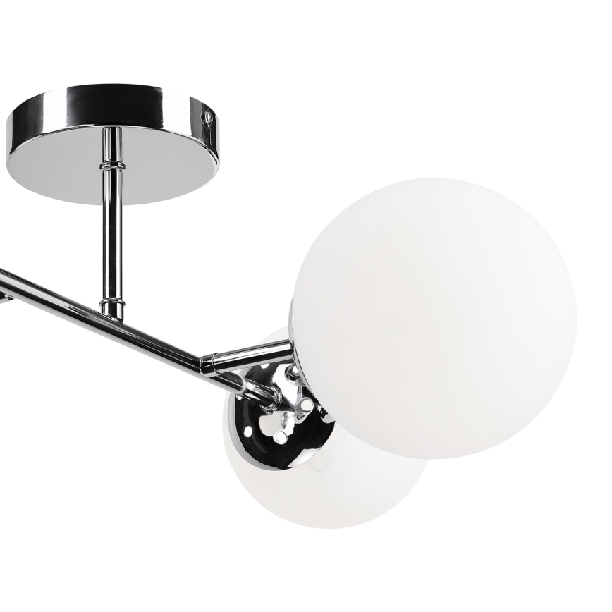 Brilagi - MALONY pieglaustā griestu lampa 4xE14/20W/230V, spīdīgs hroms