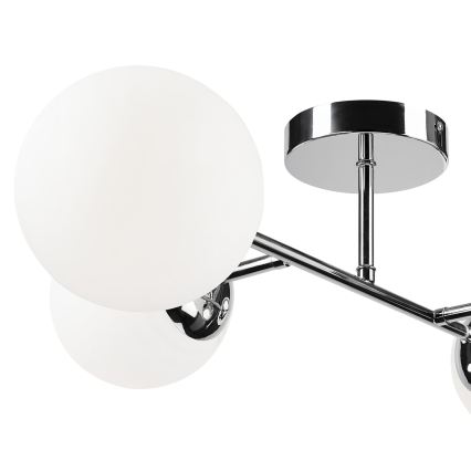 Brilagi - MALONY pieglaustā griestu lampa 4xE14/20W/230V, spīdīgs hroms