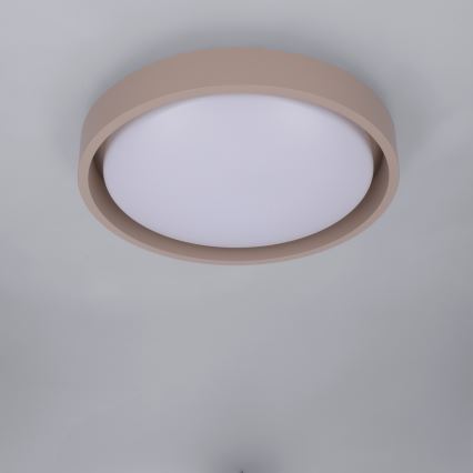 Brilagi - MATTEO LED griestu gaismeklis LED/24W/230V Ø 31 cm brūngpelēks