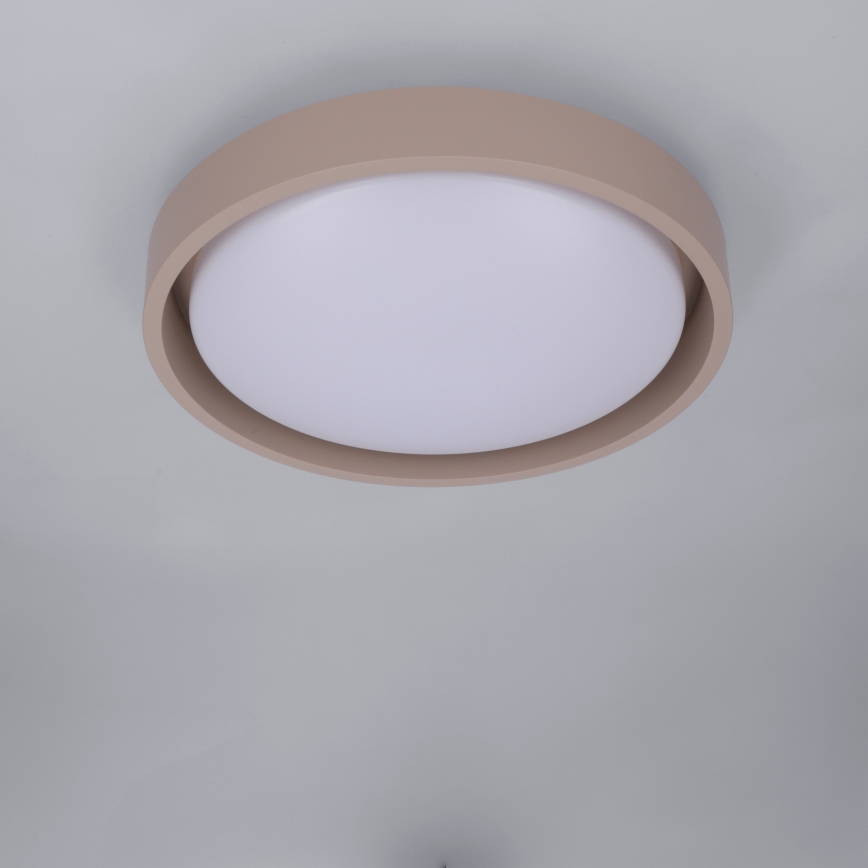 Brilagi - MATTEO LED griestu gaismeklis LED/24W/230V Ø 31 cm brūngpelēks