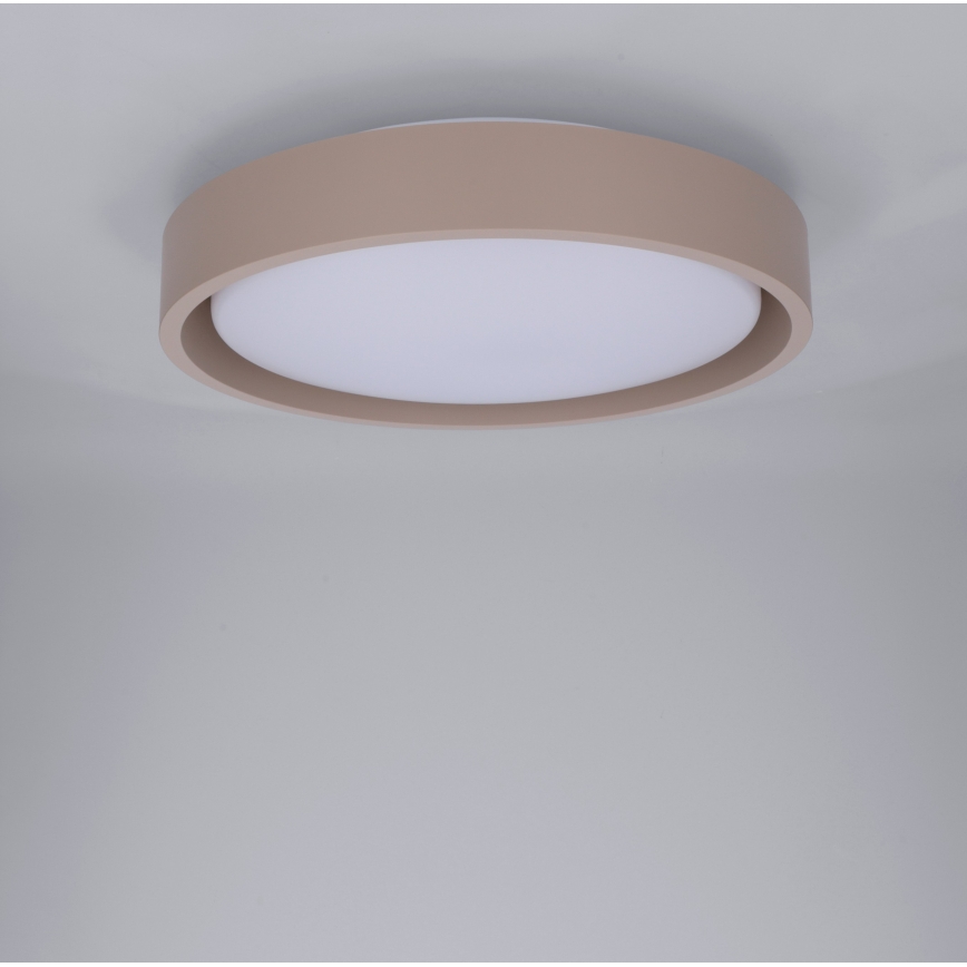 Brilagi - MATTEO LED griestu gaismeklis LED/24W/230V Ø 31 cm brūngpelēks