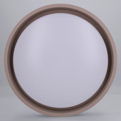 Brilagi - MATTEO LED griestu gaismeklis LED/24W/230V Ø 31 cm brūngpelēks