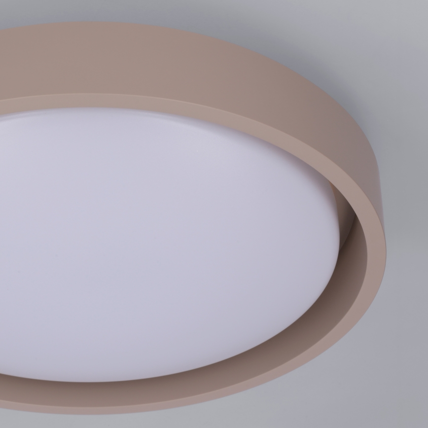 Brilagi - MATTEO LED griestu gaismeklis LED/24W/230V Ø 31 cm brūngpelēks