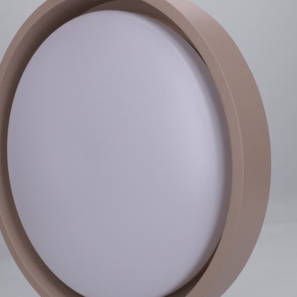Brilagi - MATTEO LED griestu gaismeklis LED/24W/230V Ø 31 cm brūngpelēks