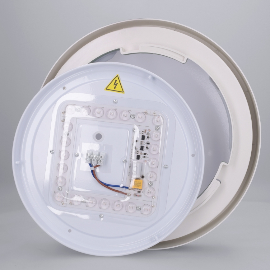 Brilagi - MATTEO LED griestu gaismeklis LED/24W/230V Ø 31 cm brūngpelēks