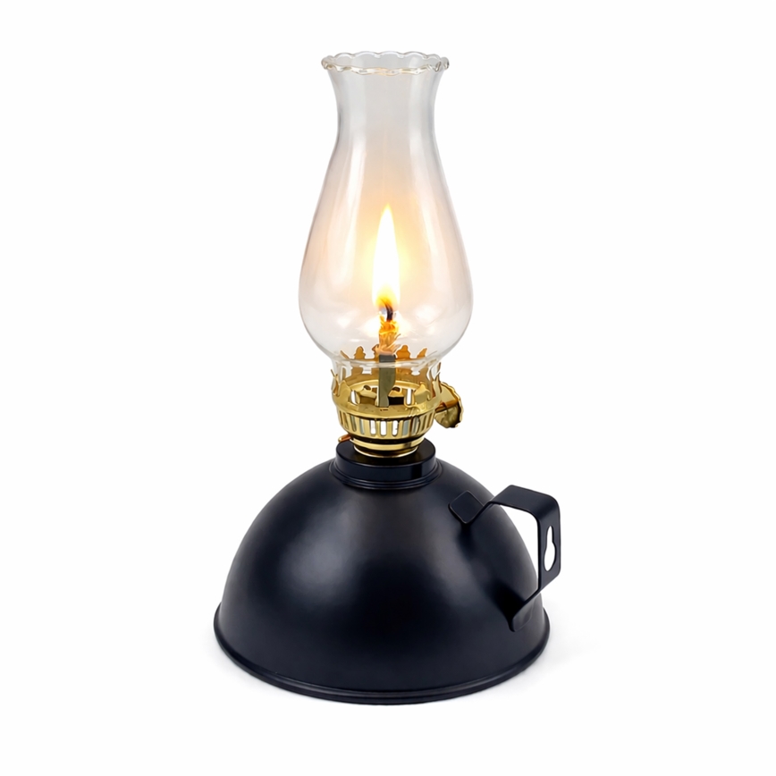 Brilagi - MERLIN petrolejas lampa melna